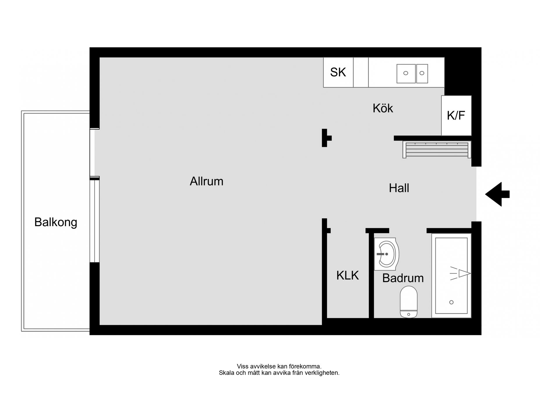 Bostadsrätt, Vaksalagatan 42A, Centrum, Uppsala