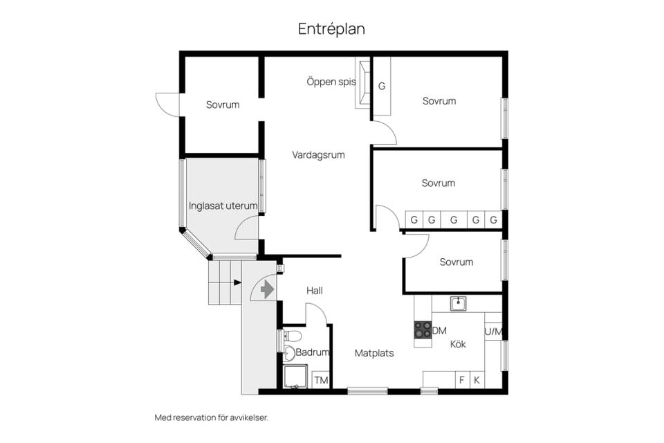Villa, Gamla vägen 7, Hummelsta, Enköping