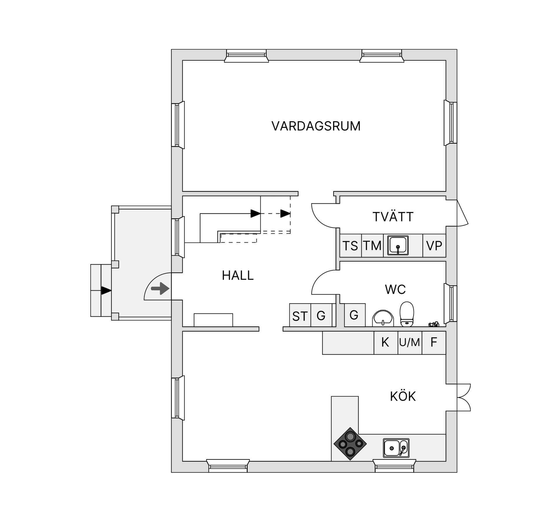 Villa, Österby by 7, Sigtuna - Österby By, Sigtuna