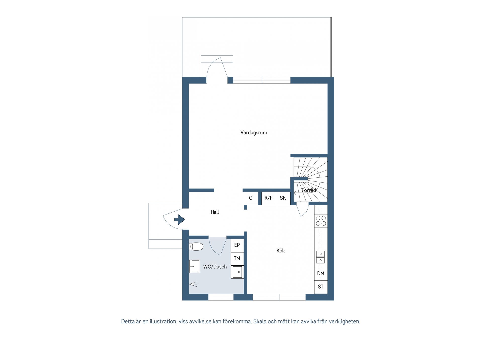 Bostadsrätt, Ostronvägen 16B, Tierp
