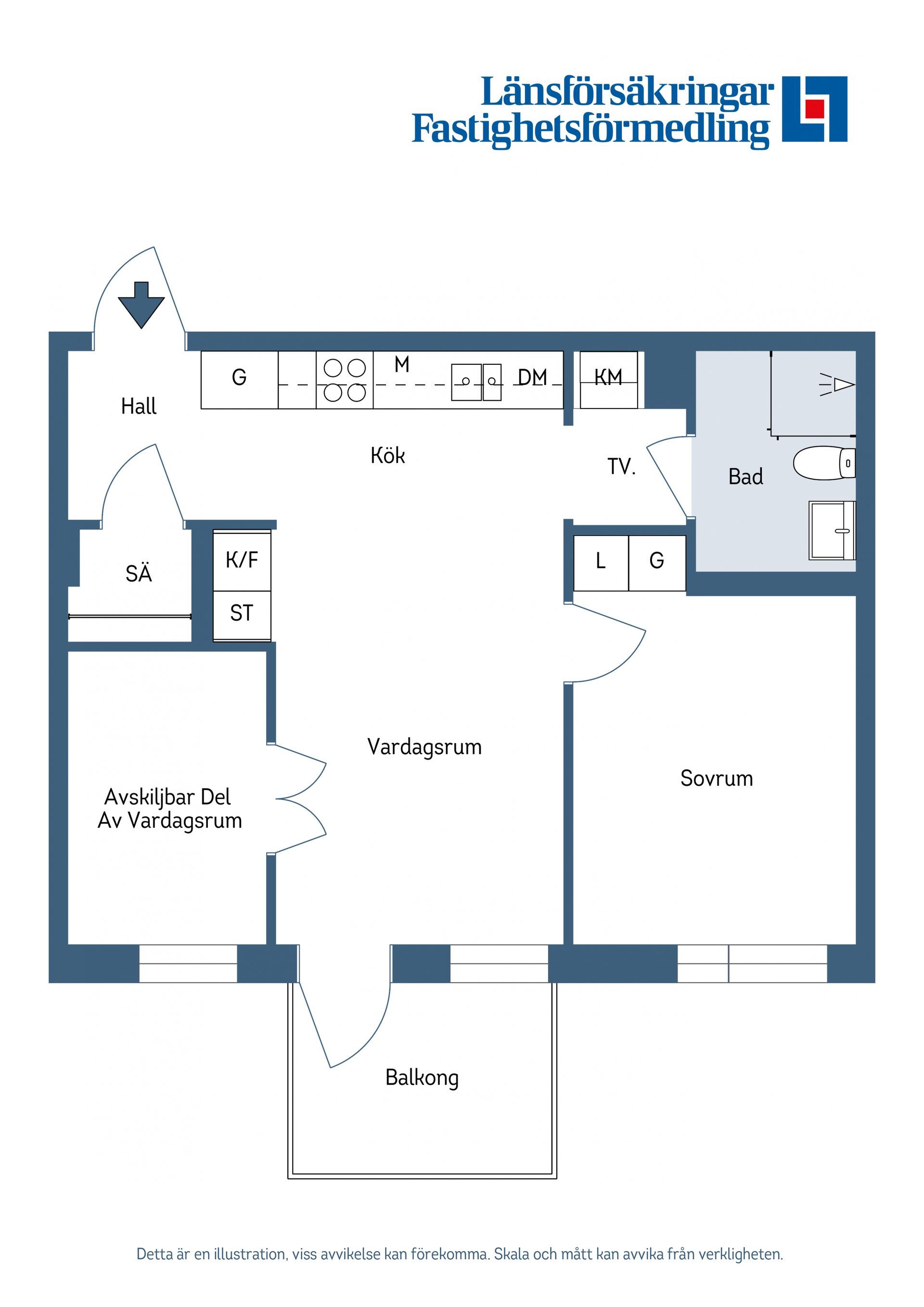 Bostadsrätt, Thunströms väg 14, Kvarnholmen, Nacka