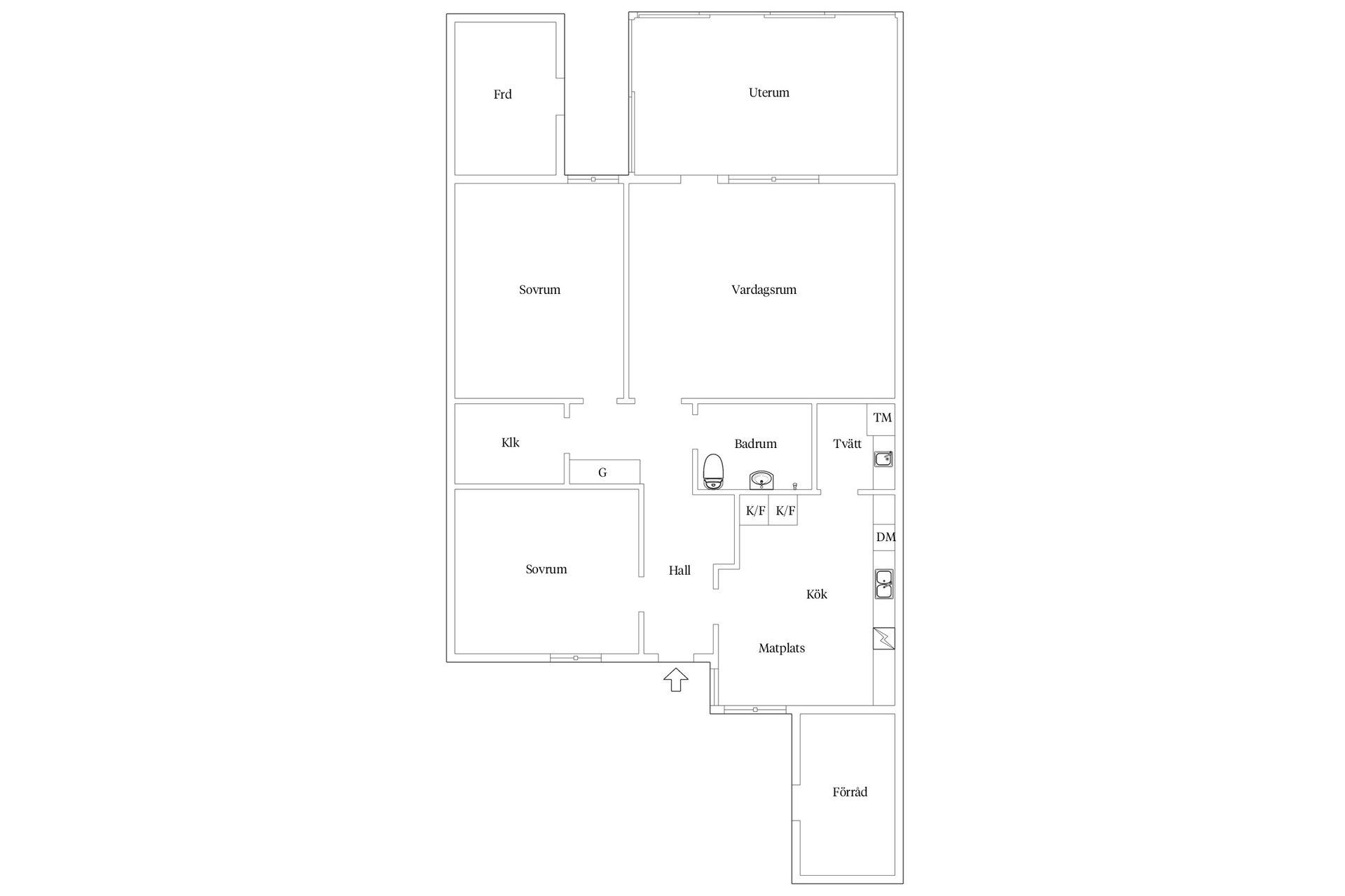 Bostadsrätt, Hallonstigen 4 F, Backa, Ystad