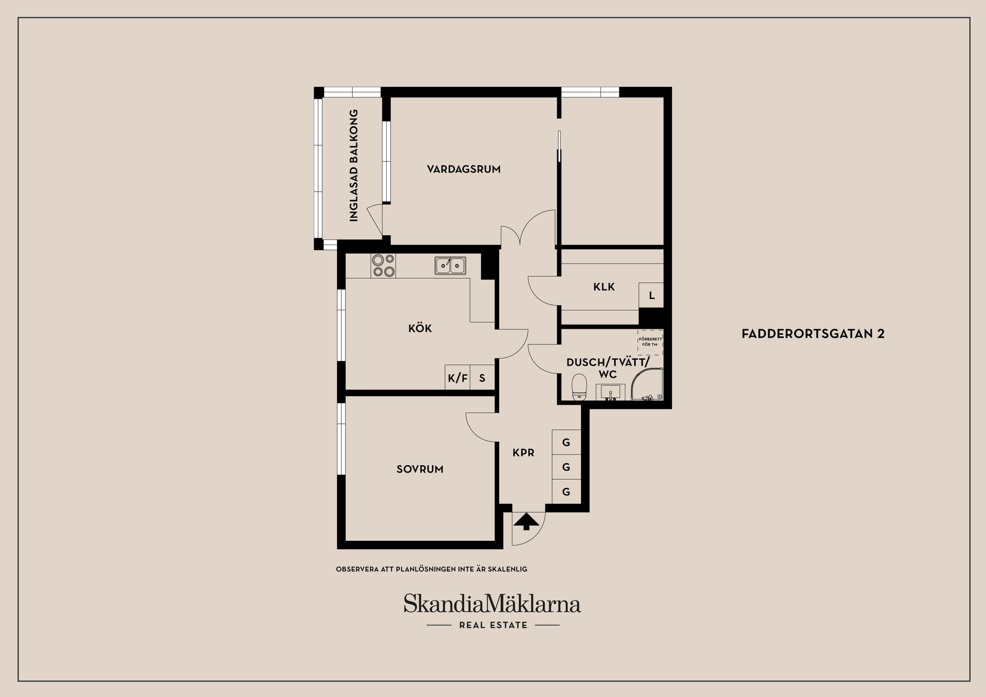 Bostadsrätt, Fadderortsgatan 2, Karlstad