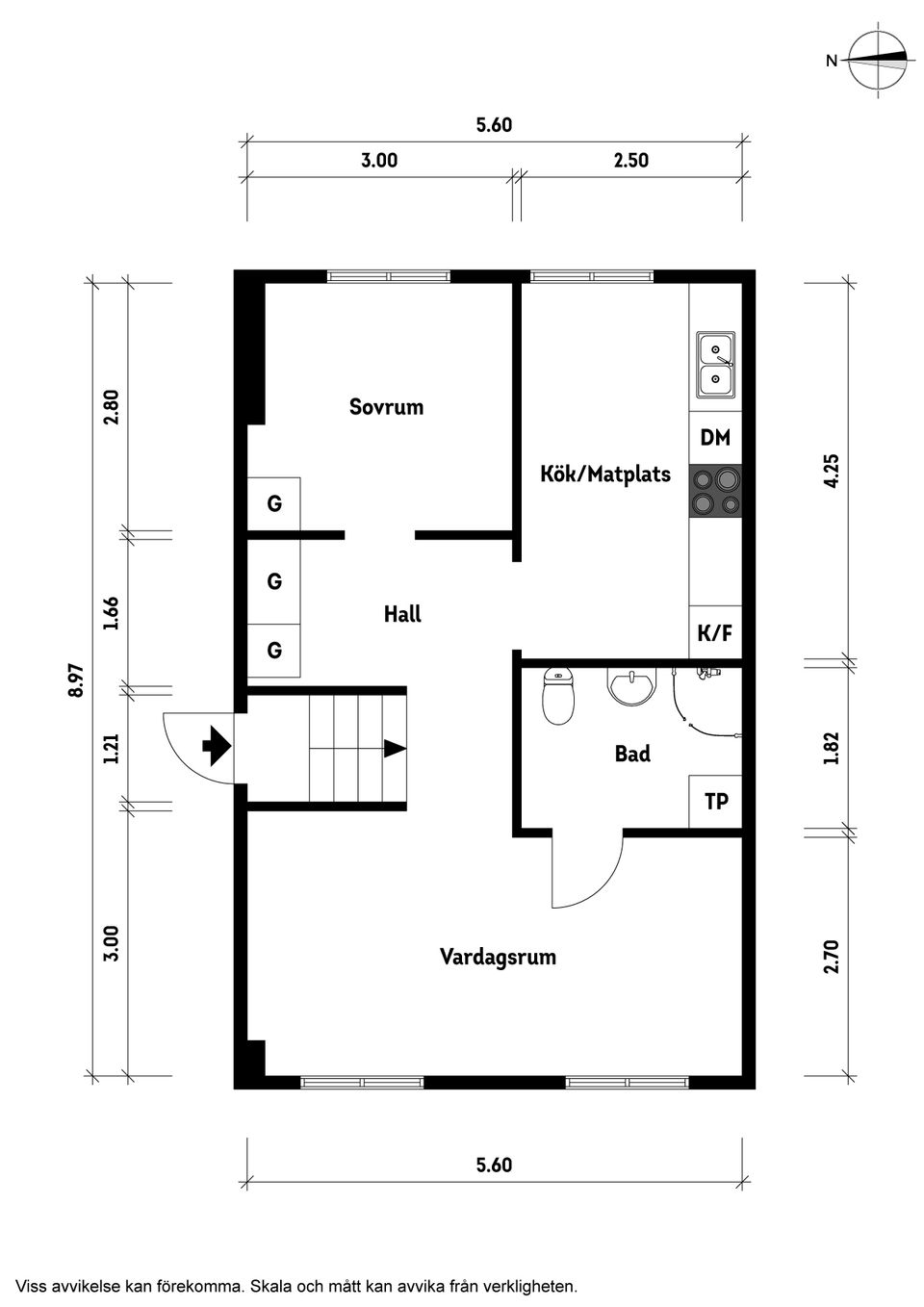 Bostadsrätt, Storgatan 4b, Kungsbacka innerstad, Kungsbacka