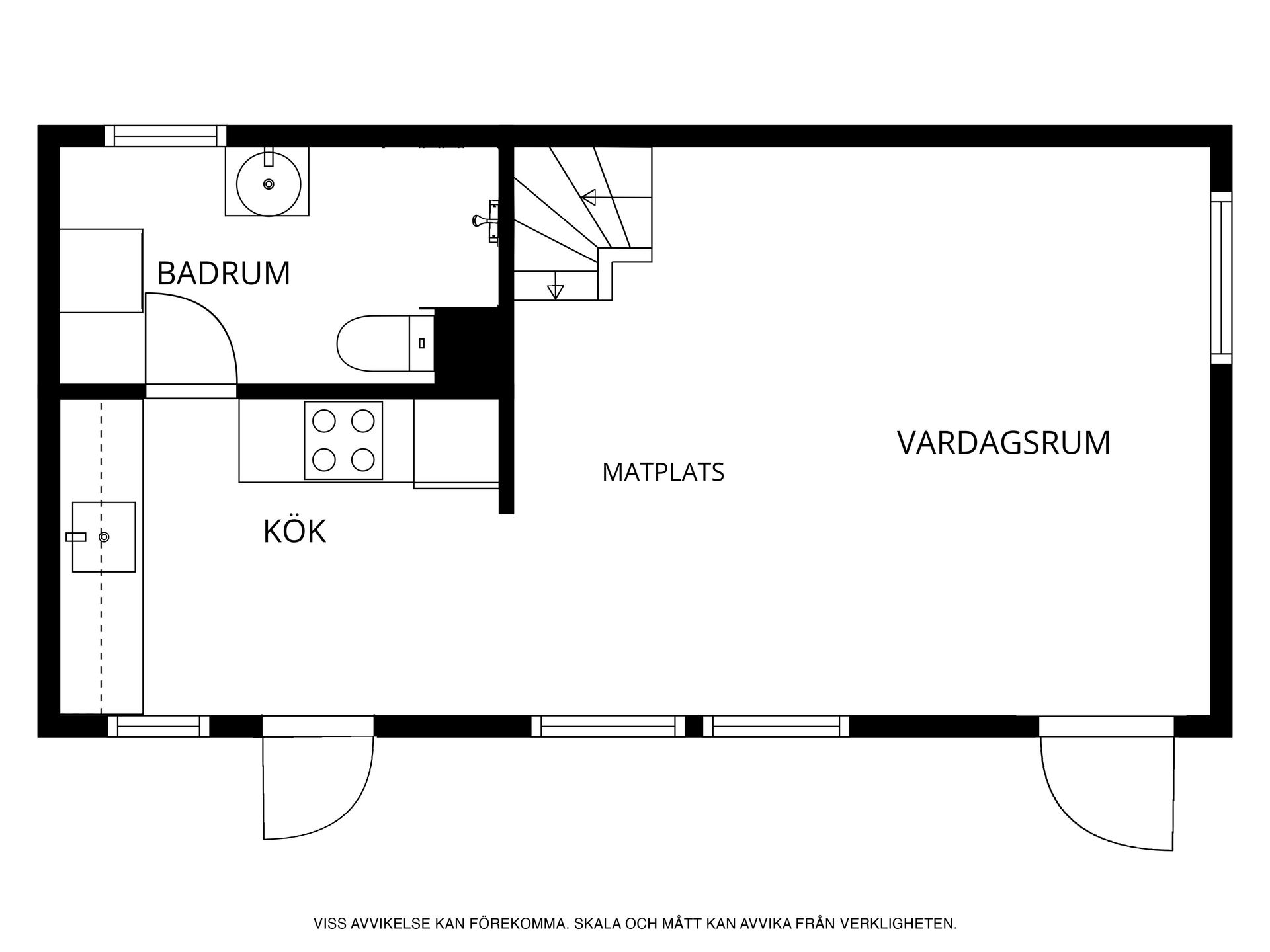 Radhus, Fru Alstad byaväg 374-24, Fru Alstad, Trelleborg