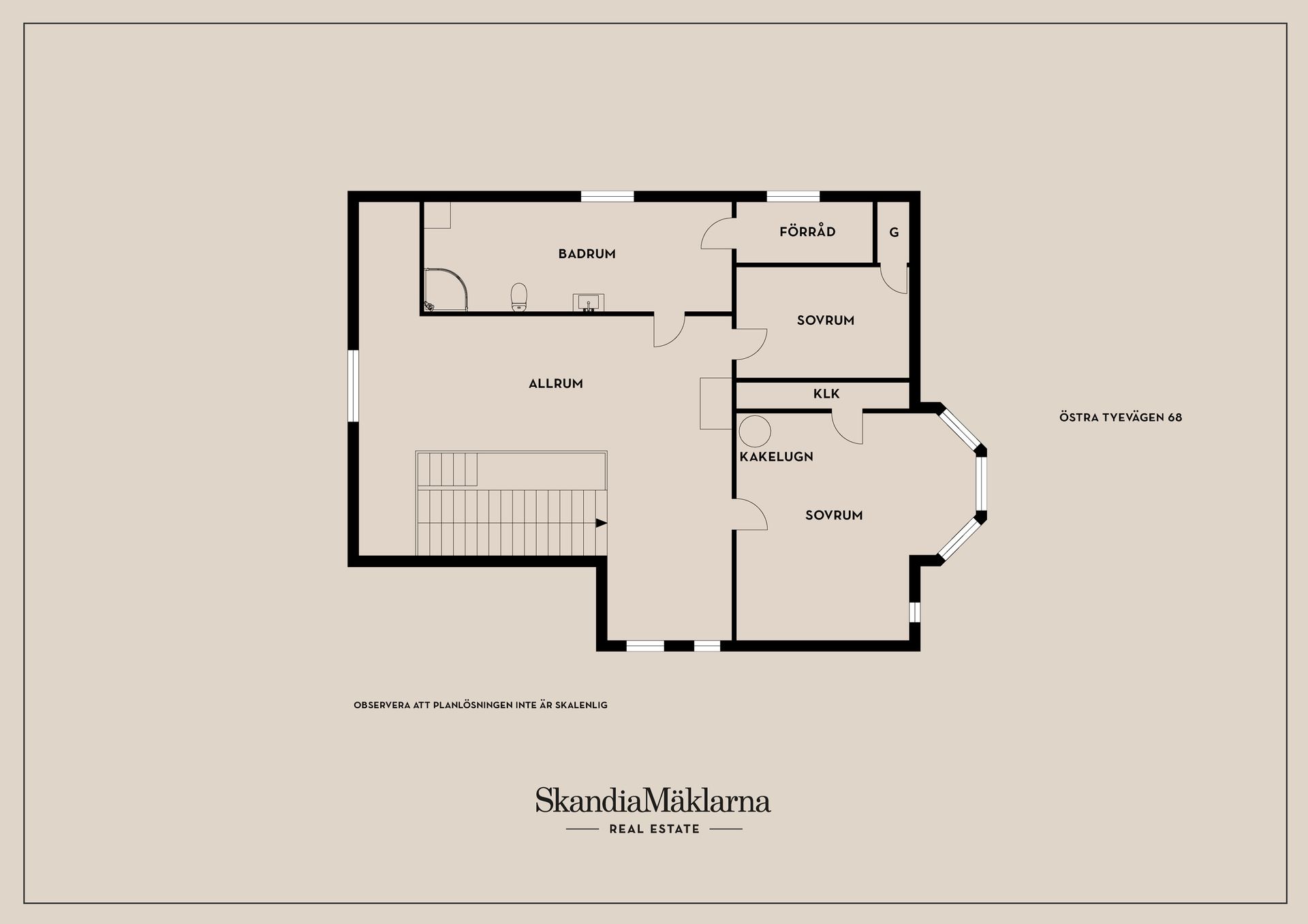 Villa, Östra Tyevägen 68, Tynäs, Hammarö