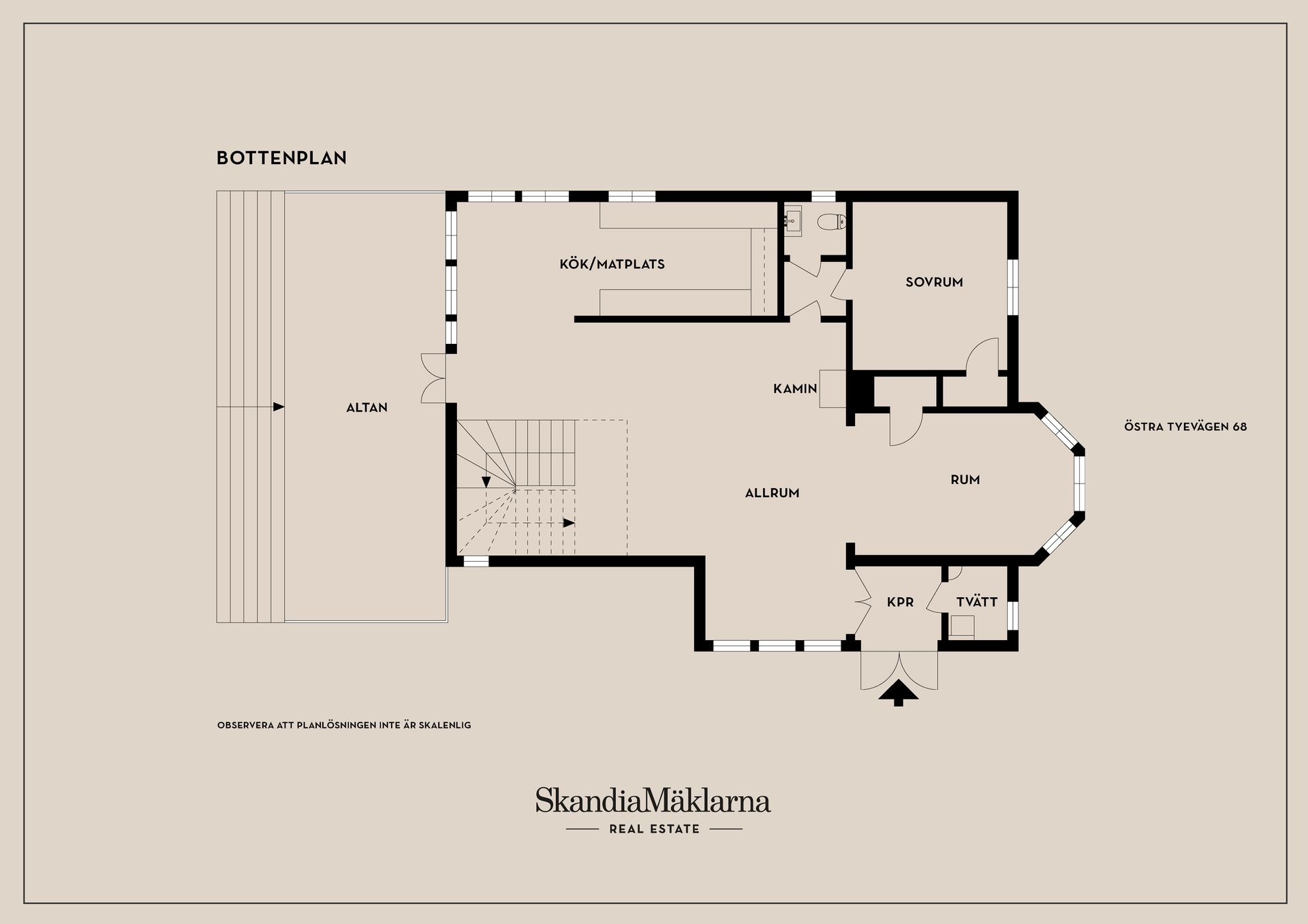 Villa, Östra Tyevägen 68, Tynäs, Hammarö