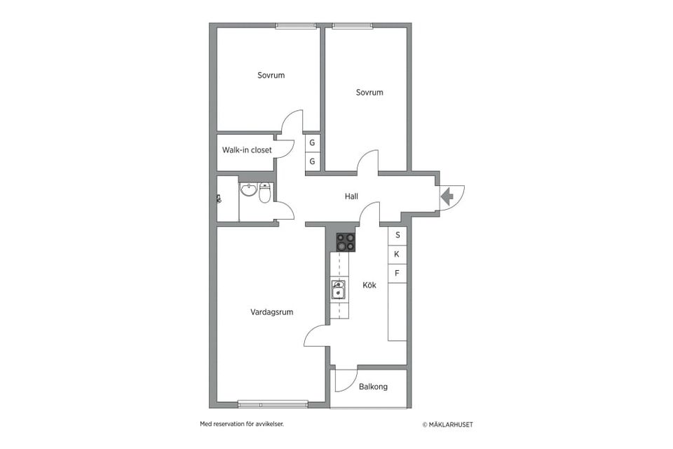 Bostadsrätt, Radarvägen 13, Hägernäs, Täby