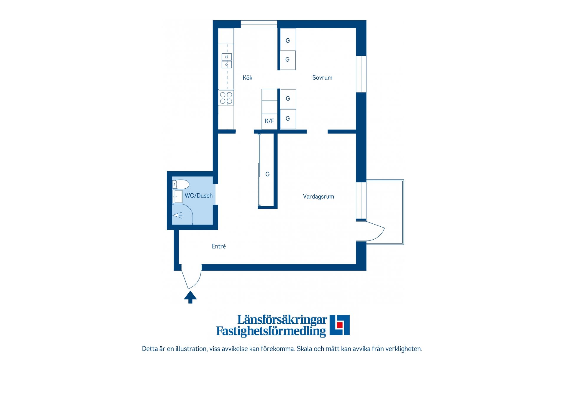 Bostadsrätt, Getbergsvägen 5, Getberget, Skellefteå