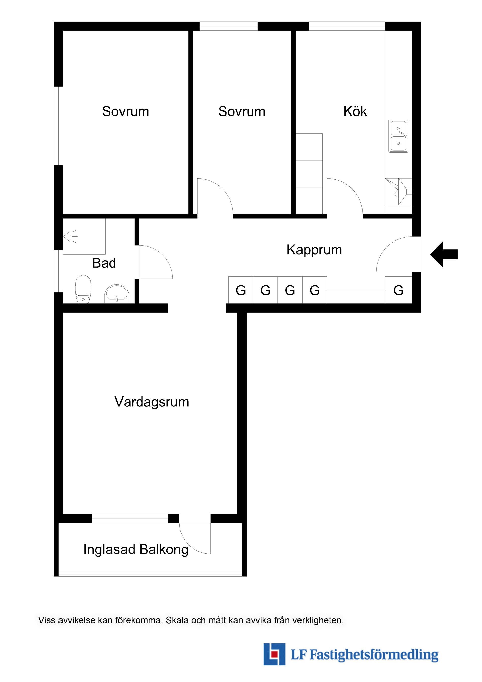 Bostadsrätt, Duvhöksgatan 3C, Söderkulla, Malmö