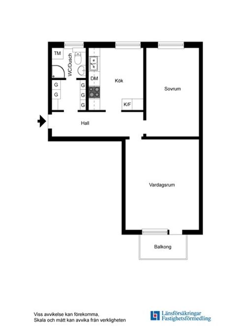 Bostadsrätt, Jämtlandsgatan 76, 1tr, Vällingby Centrum, Stockholm
