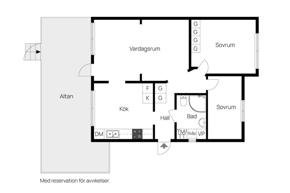 Radhus, Forellvägen 9, Anneberg, Kungsbacka