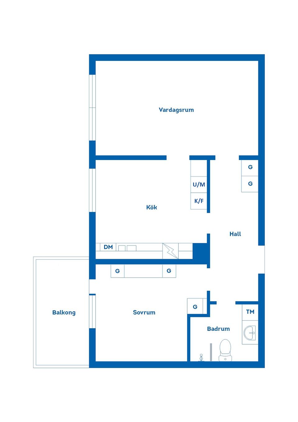 Bostadsrätt, Lilla centralgatan 39, Södertull, Gävle