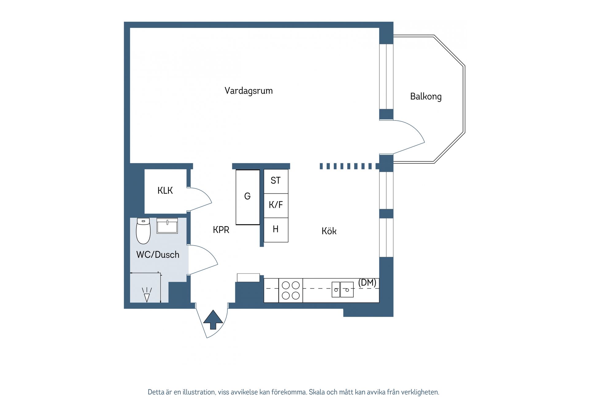 Bostadsrätt, Repslagaregatan 3, Centrum, Skövde