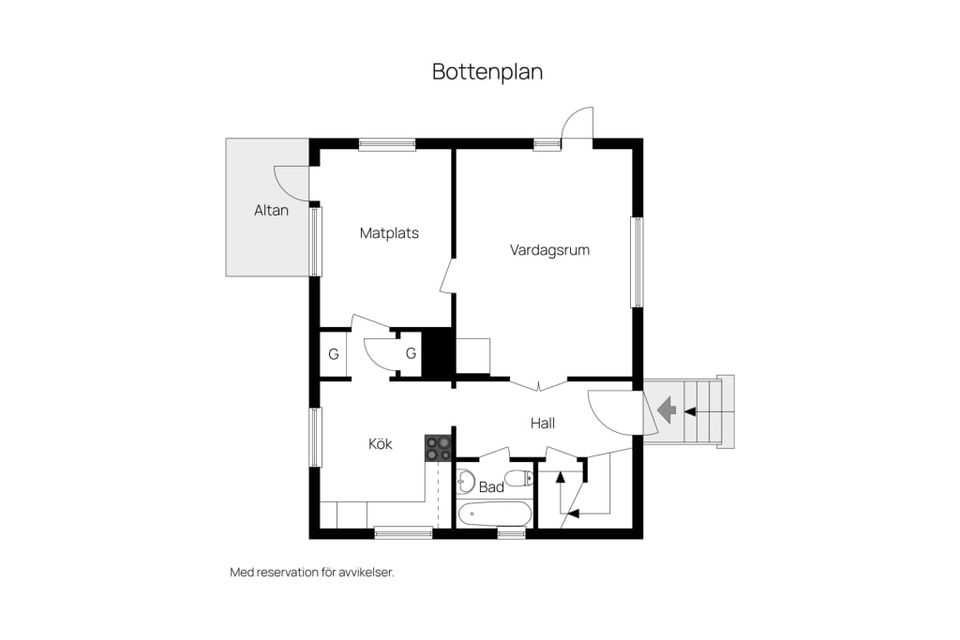 Villa, Eugeniagatan 11, Visby Länna, Gotland