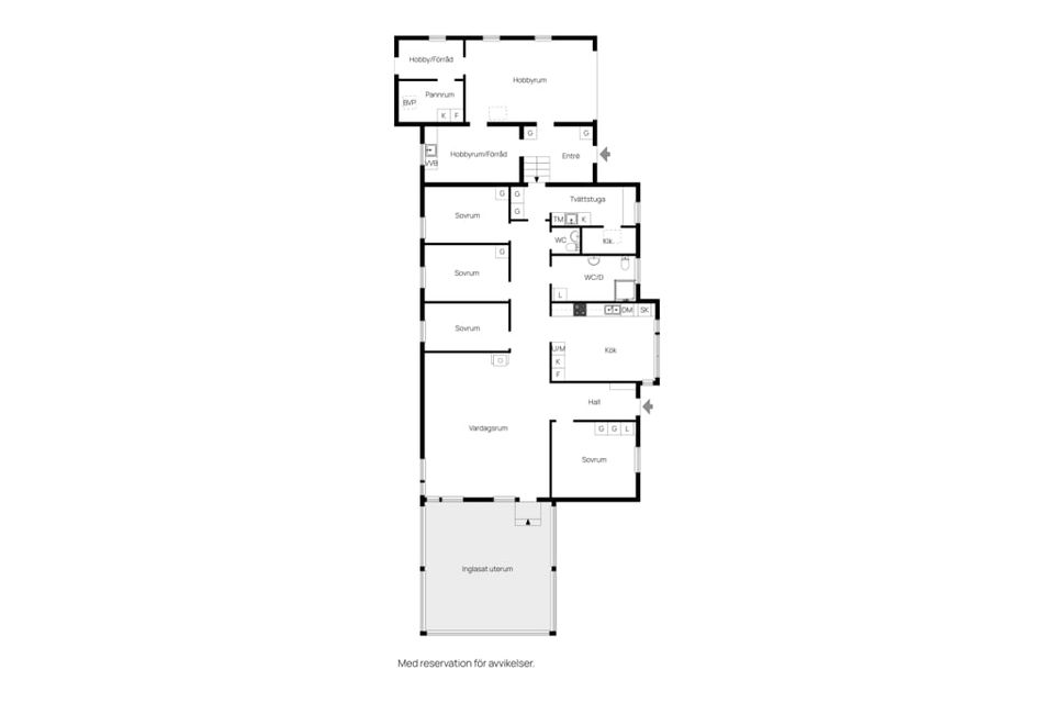 Villa, Rackeby Enebacken 1, Rackeby, Lidköping