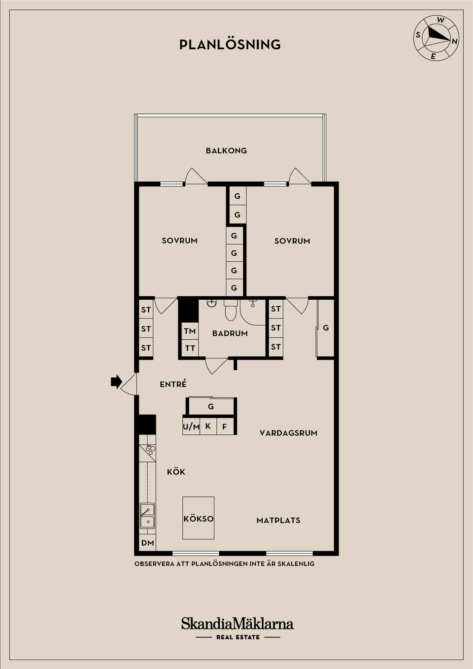 Bostadsrätt, Kullavägen 33, Ringstorp, Helsingborg