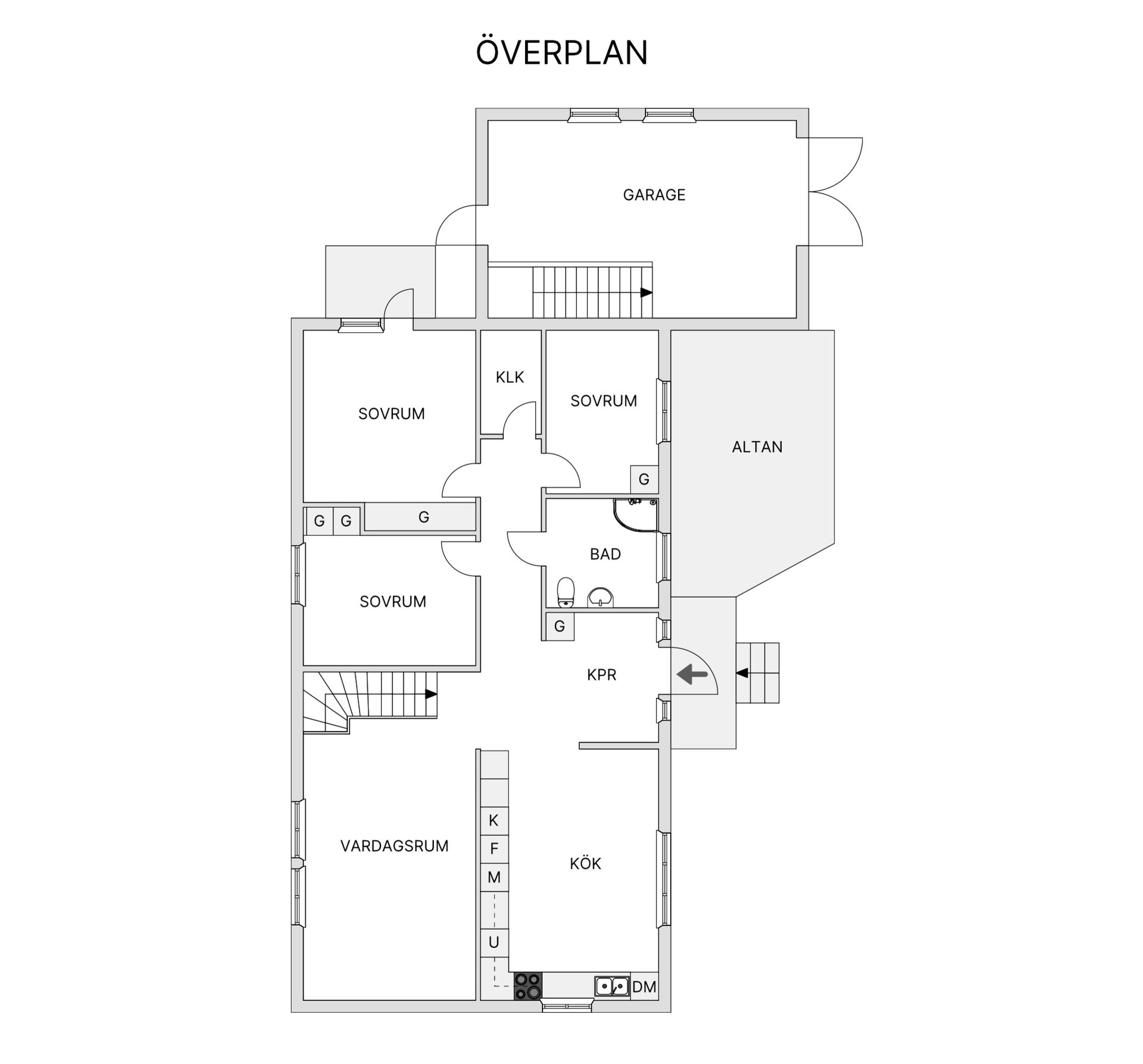 Villa, Karagangatan 18, Ursviken, Skellefteå