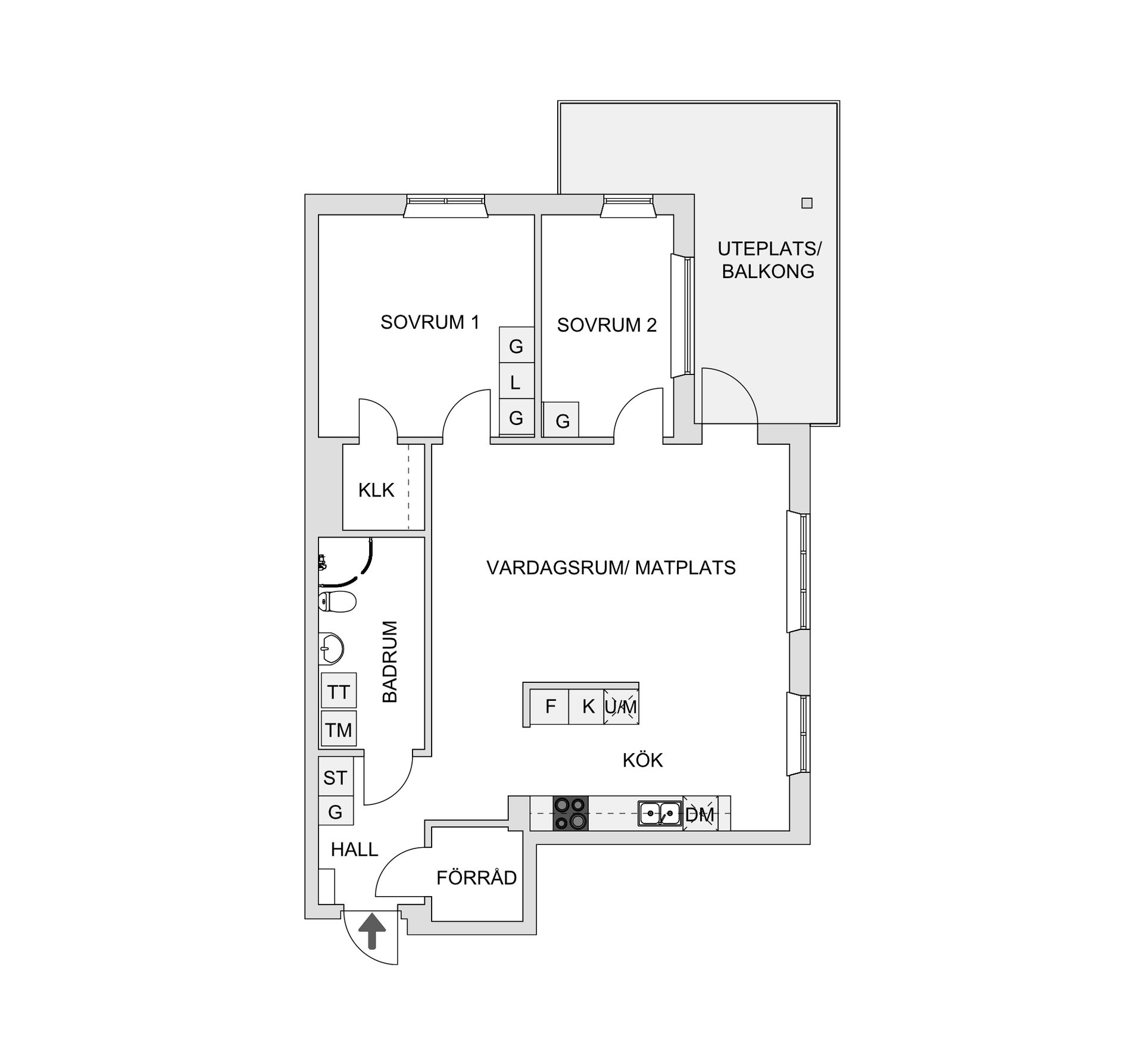 Bostadsrätt, Lagercrantz plats 10A, Regementsstaden, Borås