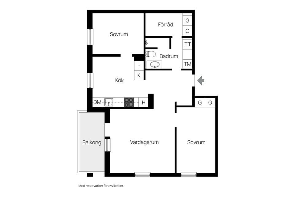 Bostadsrätt, Eksätravägen 128, Tomtebo/Södra Gottsunda, Uppsala