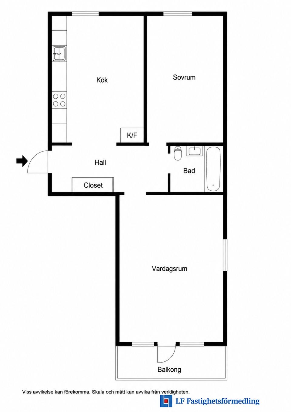 Bostadsrätt, Poppelgatan 18A, Hindby, Malmö