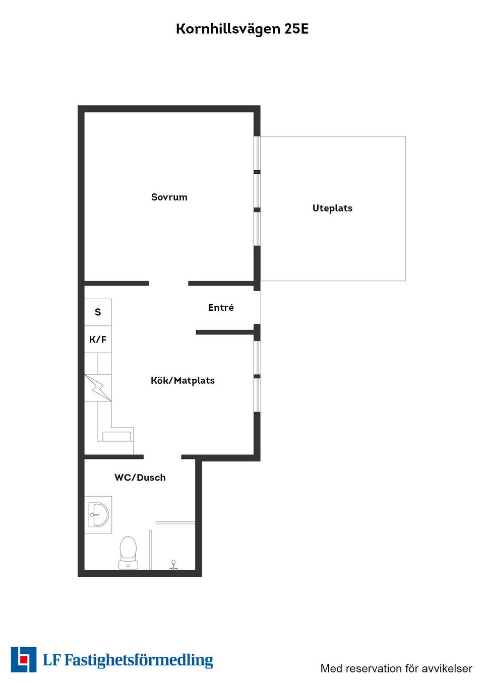 Bostadsrätt, Kornhillsvägen 25E, Vallås, Halmstad