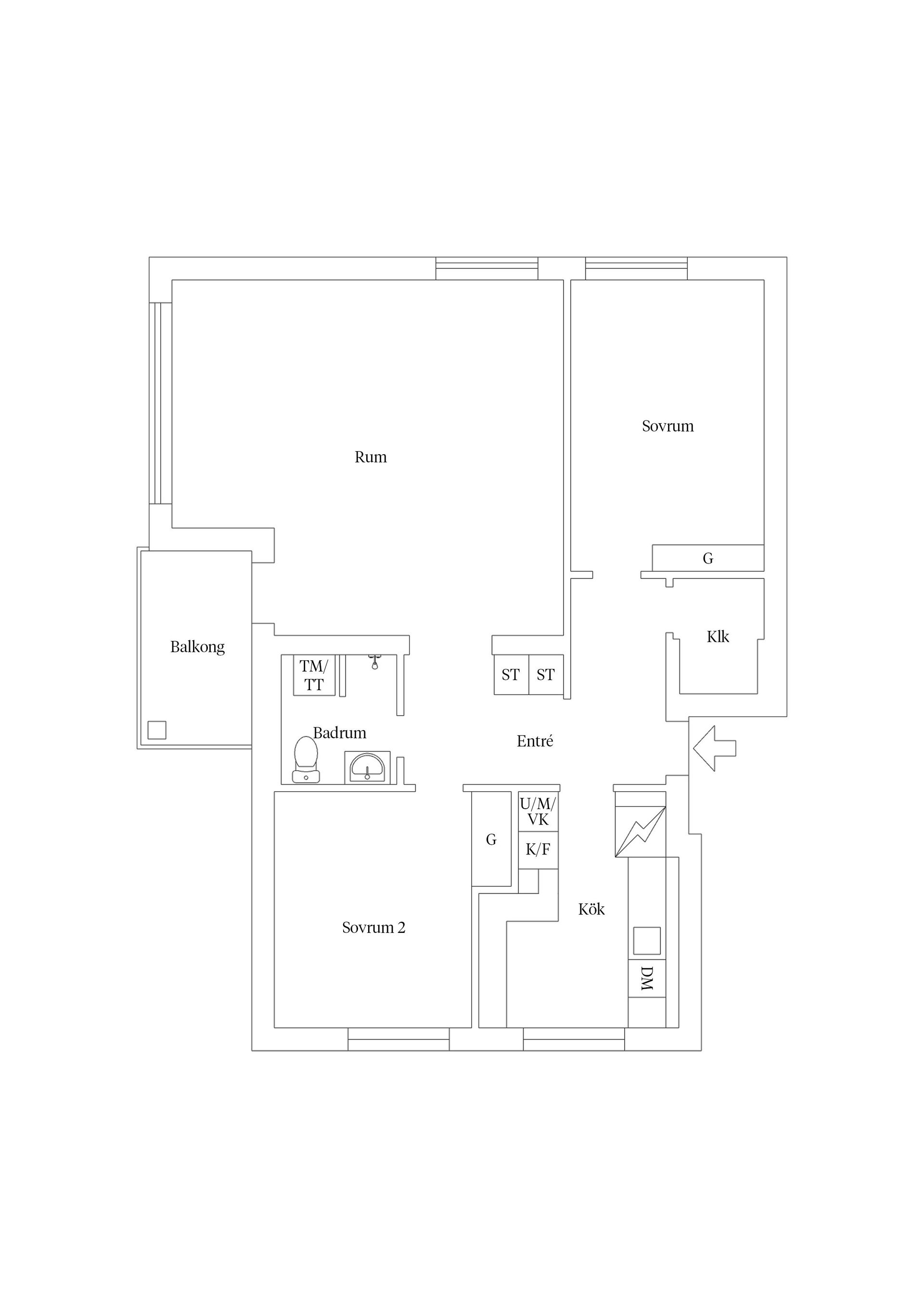 Bostadsrätt, Mariedalsvägen 55E, Dammfri, Malmö