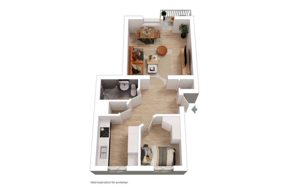 Bostadsrätt, Sankt Olofsgatan 6A, Sankt Ilian, Enköping