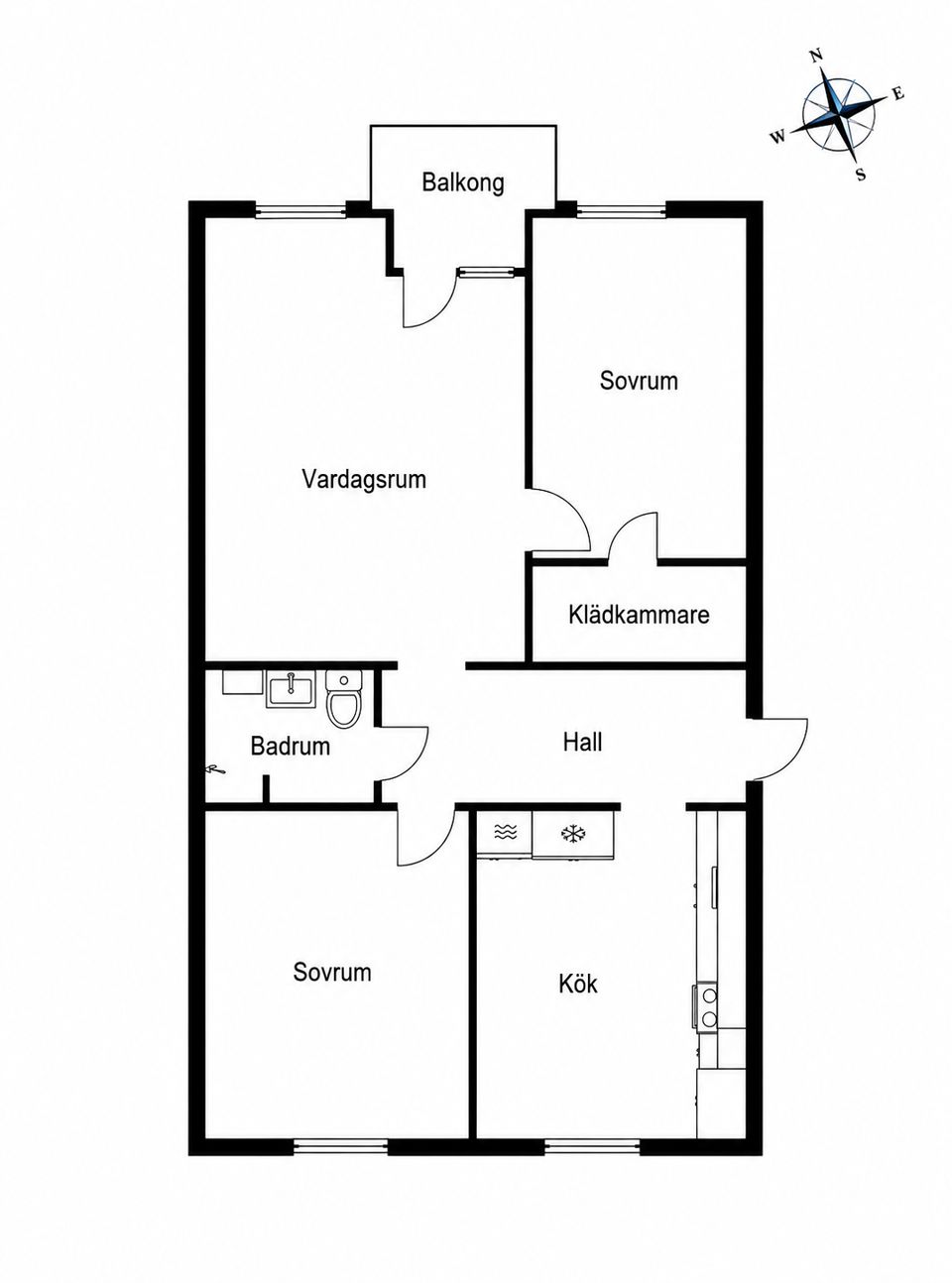 Bostadsrätt, Skolvägen 10A, Mölnlycke, Härryda