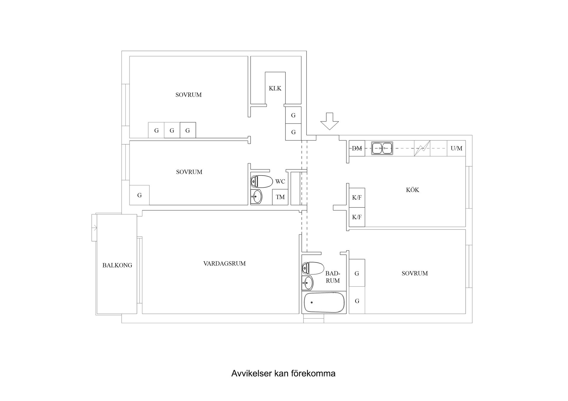 Bostadsrätt, Västra Bangatan 59A, entréplan, Märsta Centralt, Sigtuna