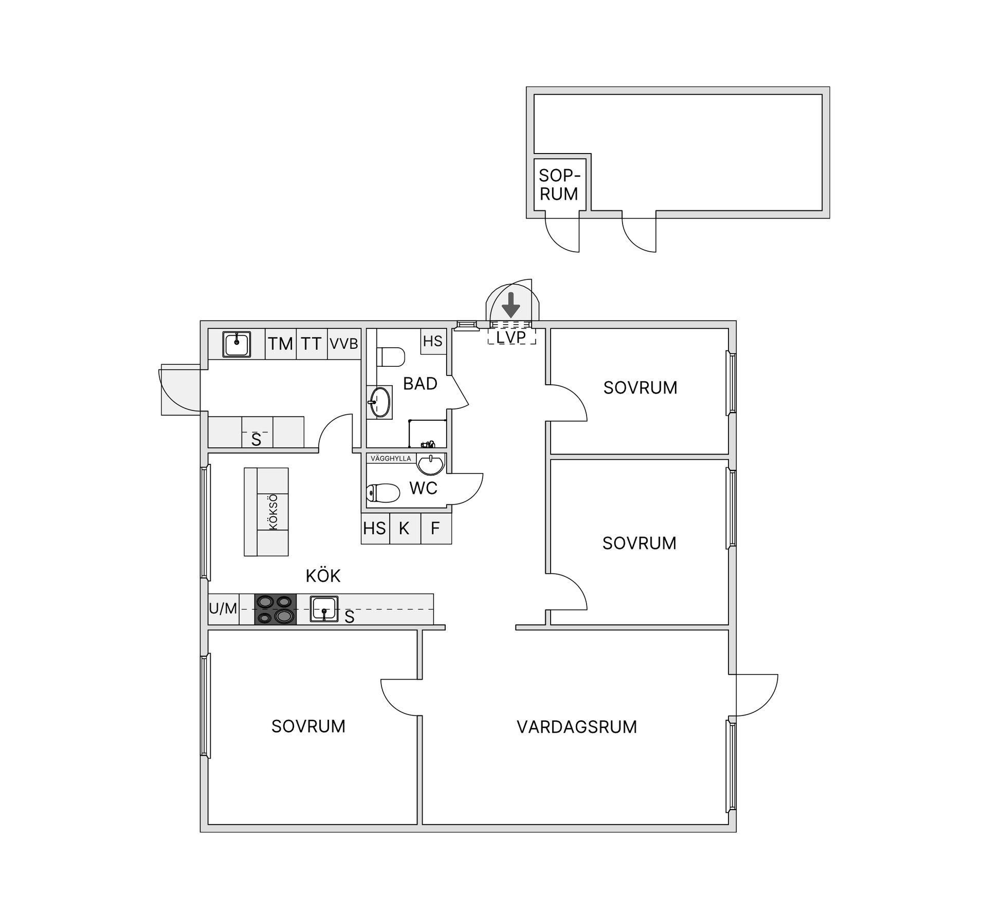 Villa, Bågfilsgatan 43, Tygelsjö, Malmö