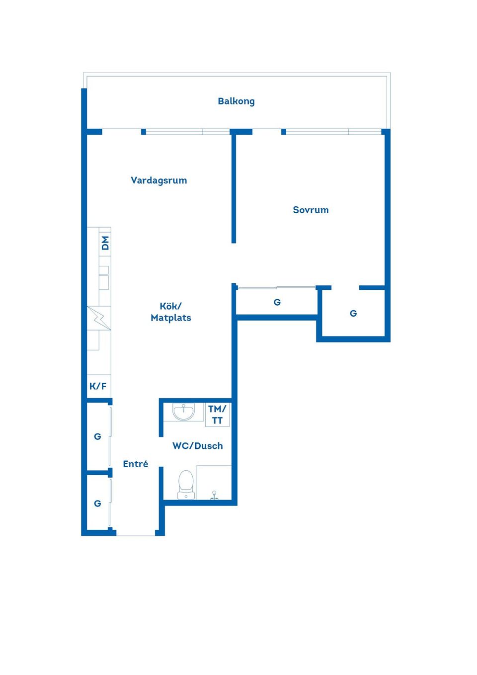 Bostadsrätt, Thorells gata 12, Vasastaden, Linköping