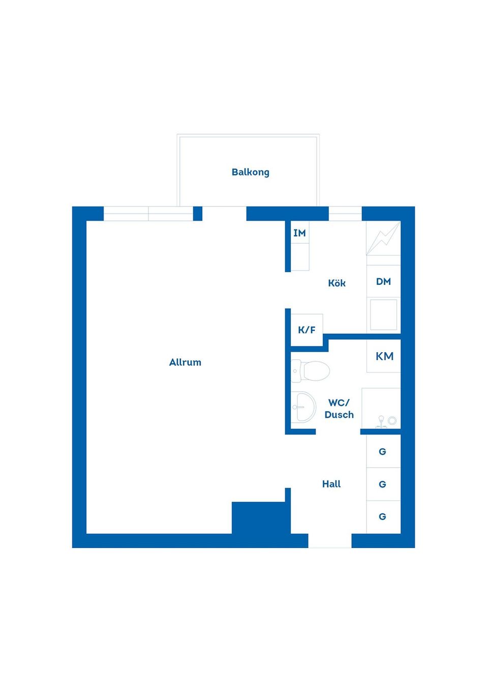 Bostadsrätt, Sturegatan 12, Vasastaden, Linköping