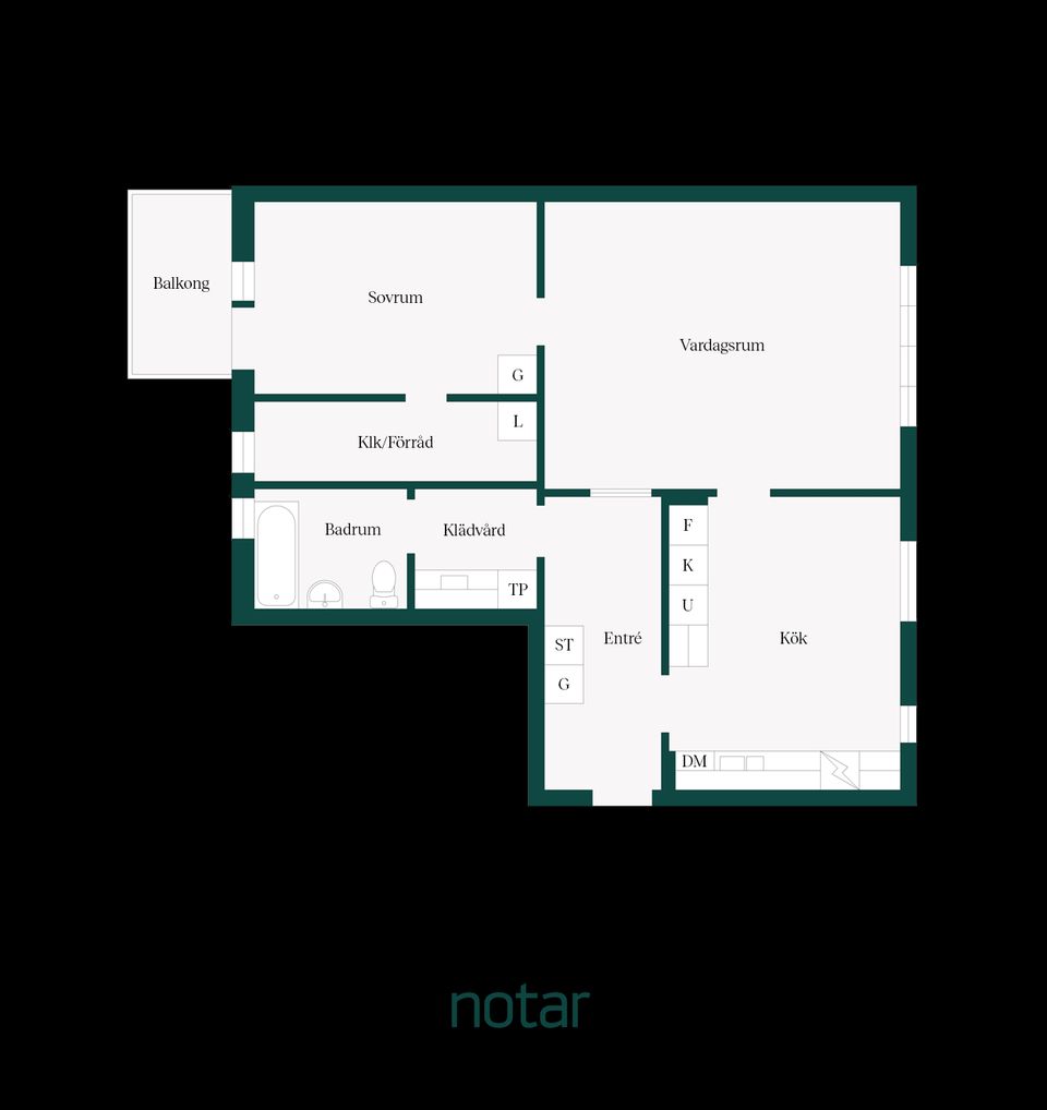 Bostadsrätt, Hamngatan 19, Centrala Linköping, Linköping