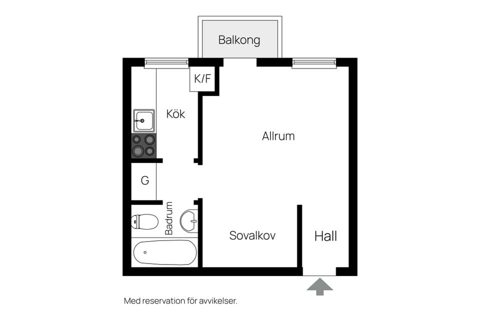 Bostadsrätt, Tjustgatan 4, Södermalm, Stockholm