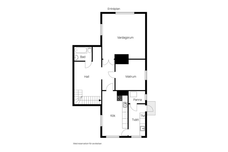 Villa, Backan 213, Via, Hudiksvall
