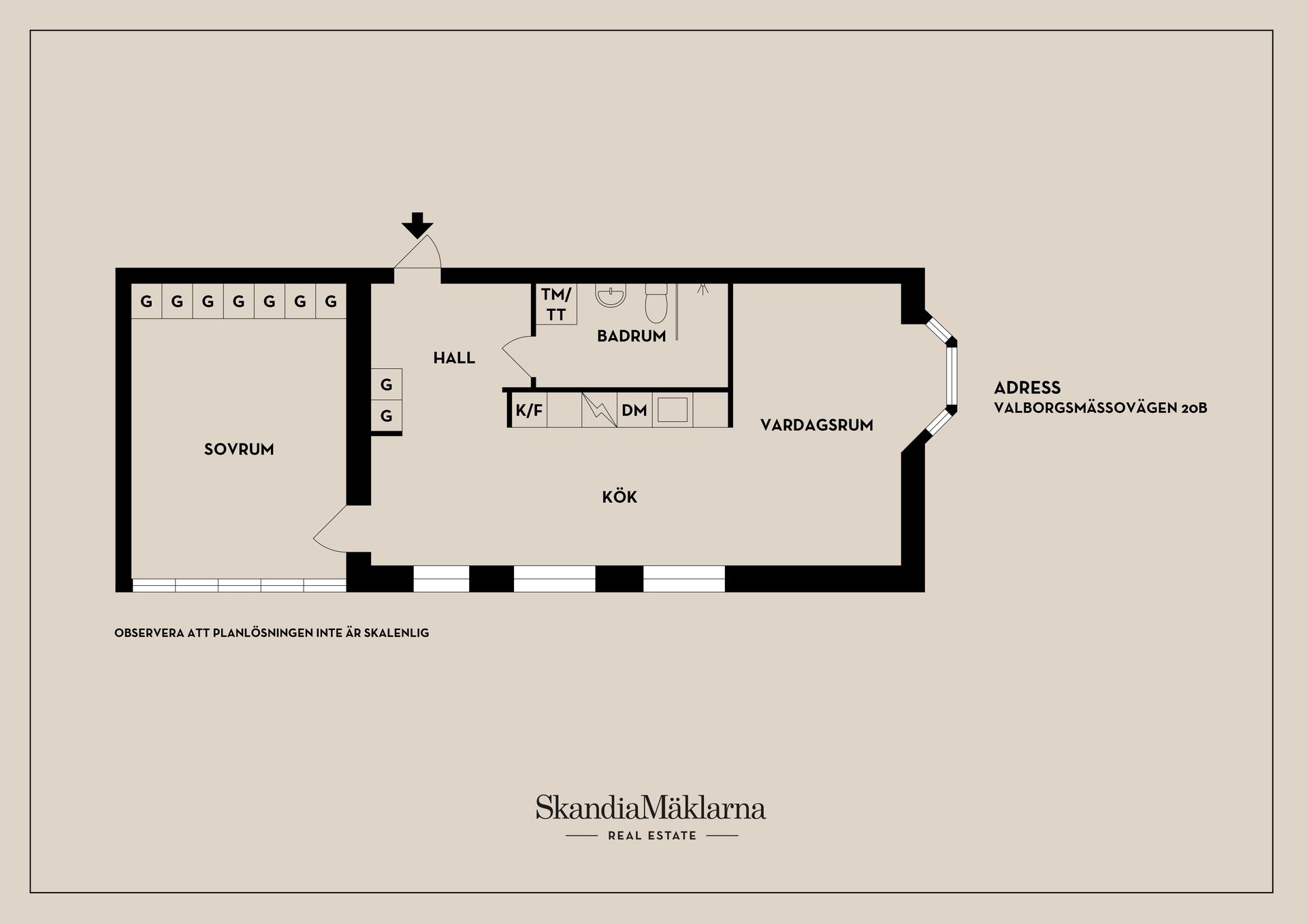 Bostadsrätt, Valborgsmässovägen 20b, Midsommarkransen, Stockholm