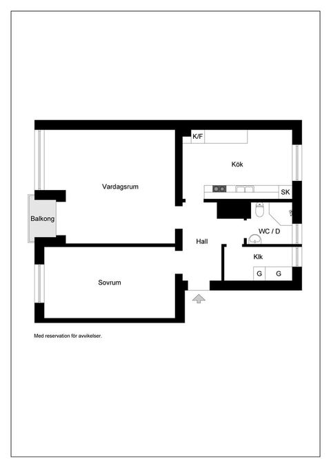 Bostadsrätt, Östra Bernadottesgatan 37b, Limhamn, Malmö
