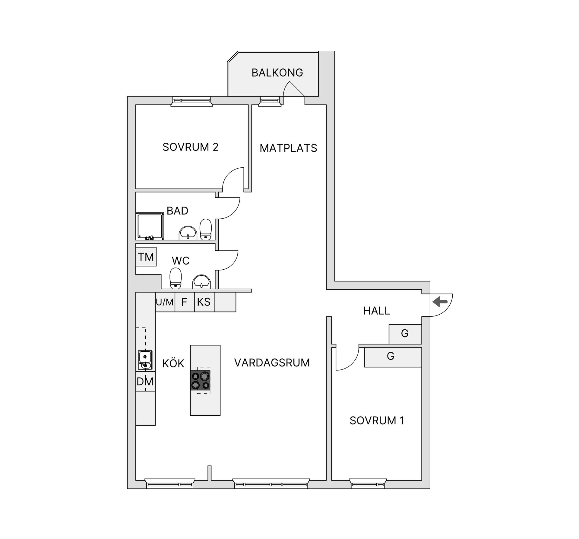 Bostadsrätt, Stampgatan 56A, Stampen - Prippska Tomten, Göteborg