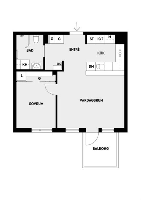 Bostadsrätt, Grindtorps skolgränd 24, 5tr, Täby Centrum, Täby