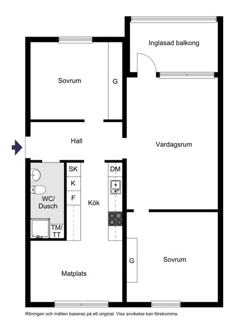 Bostadsrätt, Dragverksgatan 11, Bäckby, Västerås