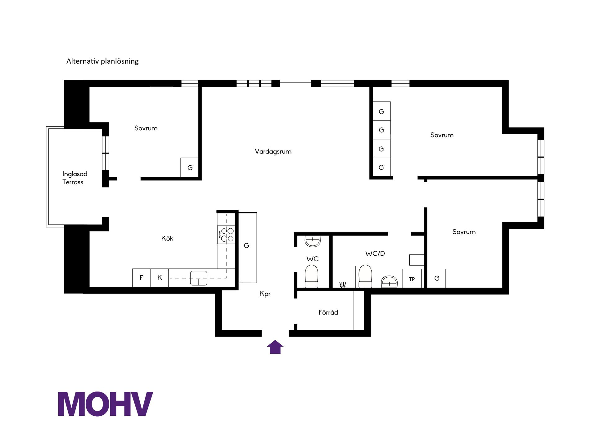 Bostadsrätt, Fritjof Thuns väg 9, Åkersberga Centrum, Österåker
