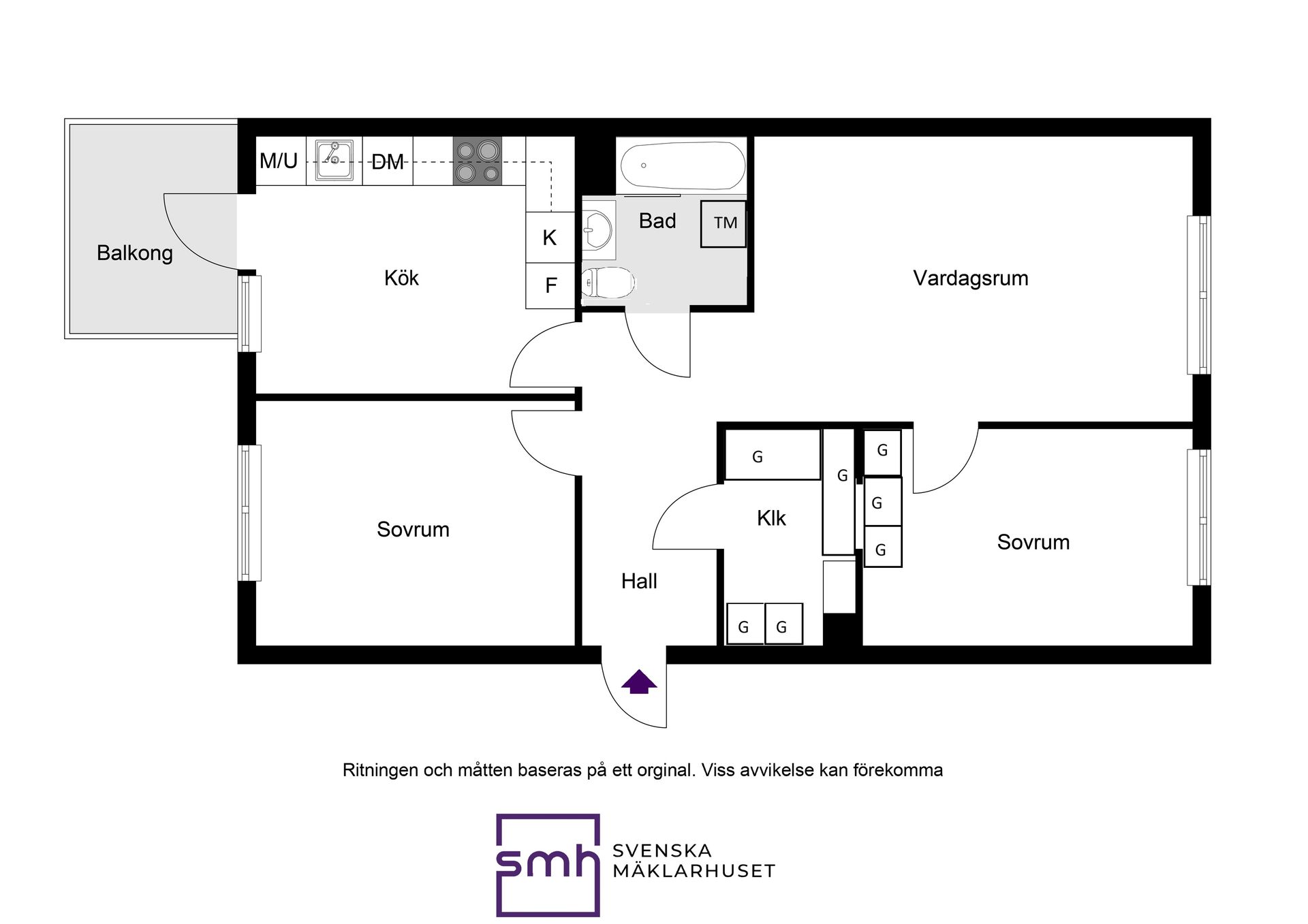 Bostadsrätt, Fyrspannsvägen 6, Jarlaberg, Nacka