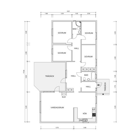 Villa, Ingas väg 1, Hjälmsjö, Örkelljunga