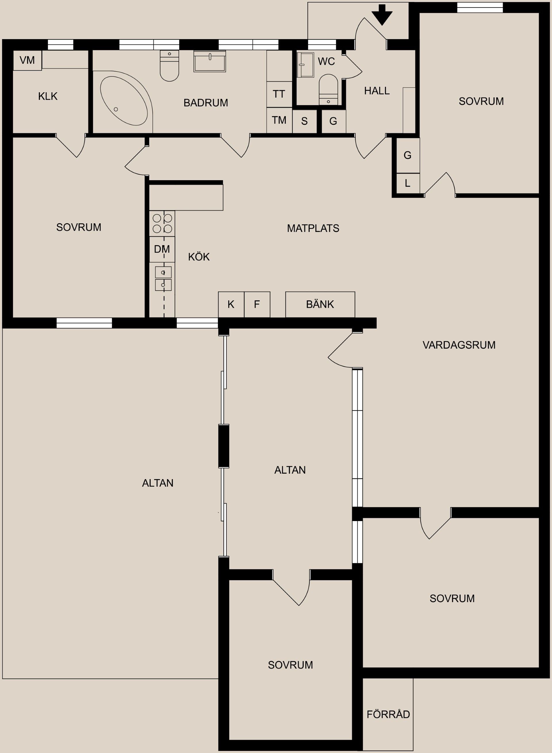 Villa, Lidaleden 137, Smedby, Norrköping