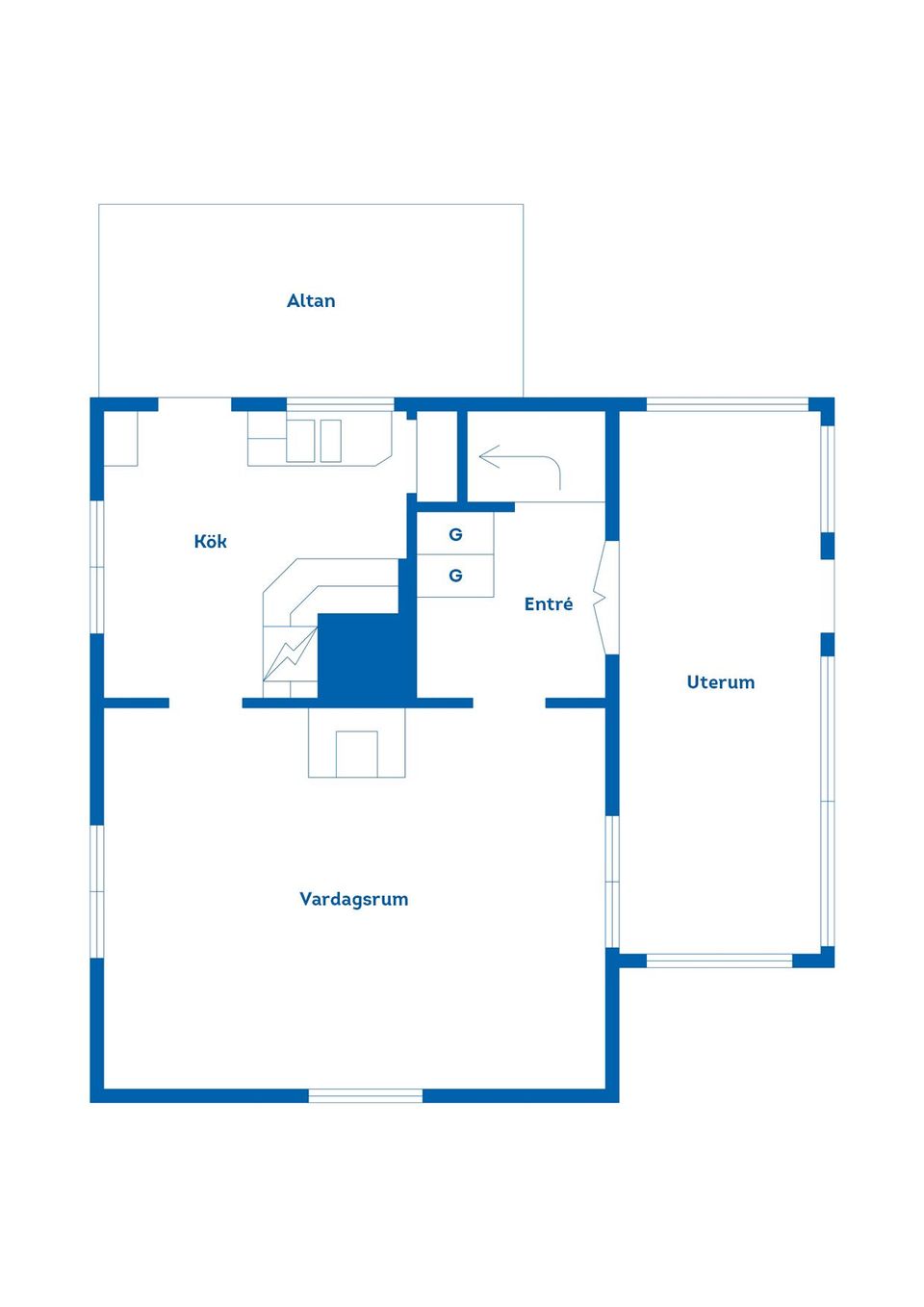 Villa, Aska Alberga, Rimforsa, Kinda