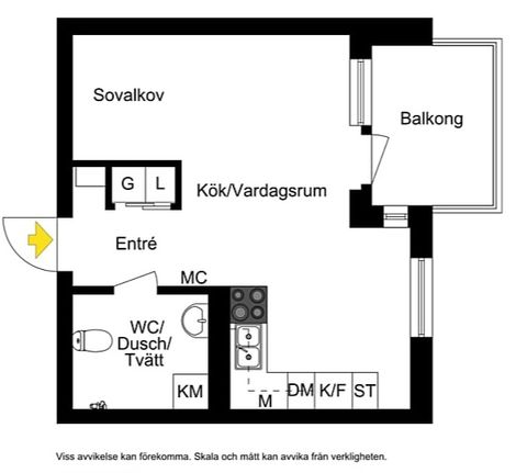 Bostadsrätt, Gyllenstensgatan 22, Munkebäck, Göteborg