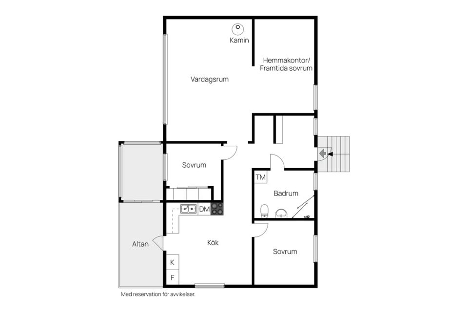 Villa, Svansjölidsvägen 17, Mark