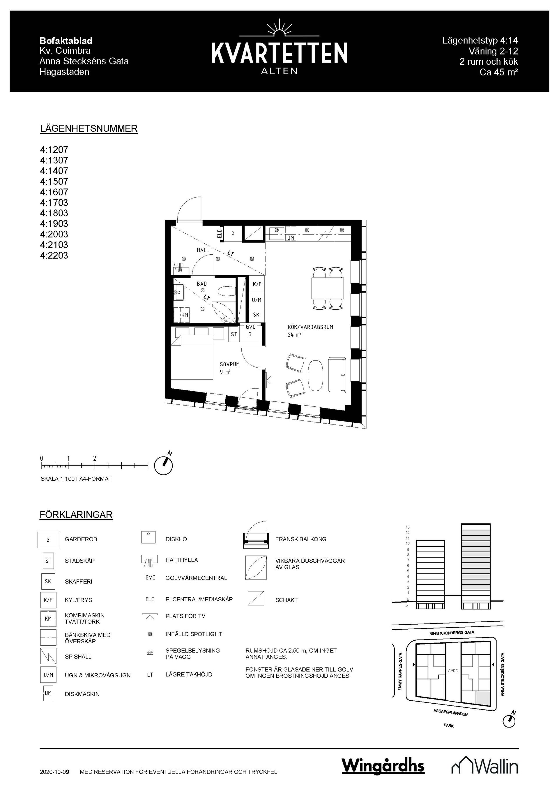 Bostadsrätt, Anna Steckséns Gata 15, Vasastan Hagastaden, Stockholm