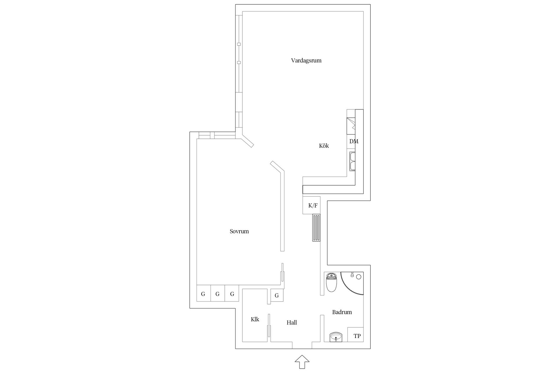 Bostadsrätt, Tredje Långgatan 39, Linné, Göteborg